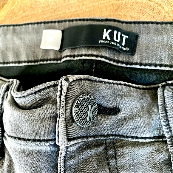 KUT Donna High Rise Ankle Skinny Petite Pants - Picture 2 of 8